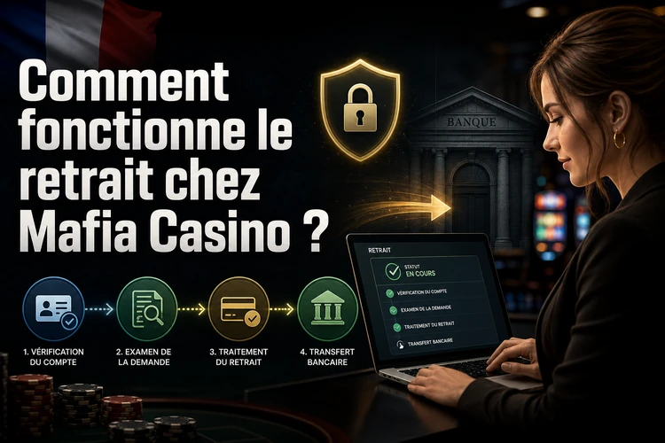 Comment fonctionne le retrait chez Mafia Casino ?